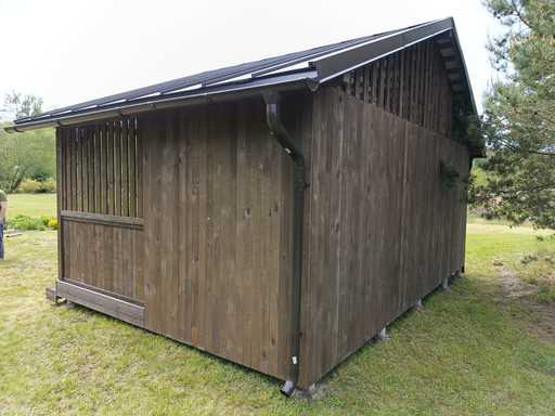 Tonnelle de jardin 4x5m — Pratique, durable et parfaite pour un abri extérieur