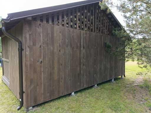 Tonnelle de jardin 4x5m — Pratique, durable et parfaite pour un abri extérieur
