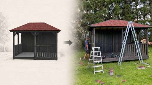 Comment commander un gazebo