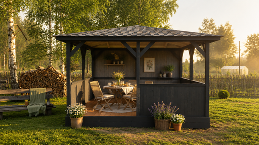 Gazebo de jardin 4x4