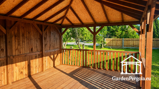 Gazebo de Jardin en Bois 4x6 m