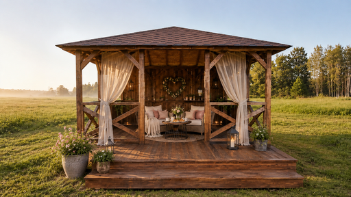 Quelle Taille de Gazebo Me Faut-il ? Un Guide Simple pour les Gazebos de 3x3, 3x4, 4x4 et 4x6 m