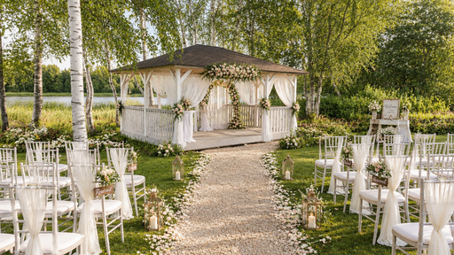 Canopée en Bois Facile à Monter pour Mariages – De Quoi Avez-Vous Besoin ?